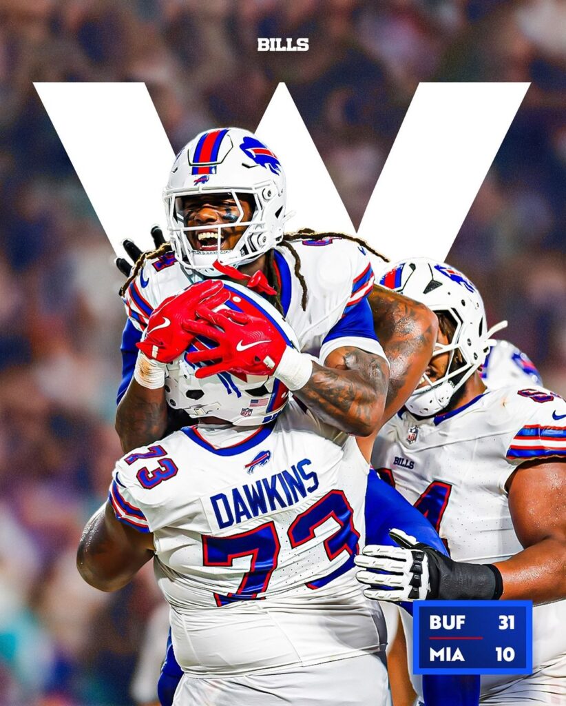 Bills Dominate Dolphins in Thursday Night Clash